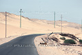 Pylones électriques dans le désert - EGYPTE