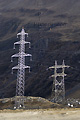 Pylones électriques sur le Col Nufenen 2478m - SUISSE