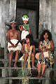 Famille de l'ethnie Ticuna - COLOMBIE