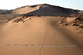 Dune de sable dans le désert de Nubie - EGYPTE