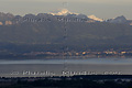 Lac Leman et vue sur le Mont Blanc 4807m - SUISSE