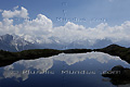 Reflet des Alpes dans un lac à 2200m d'altitude - SUISSE