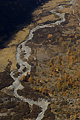 Le Rhône sauvage en automne près de Gletsch - SUISSE