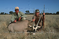 Chasseurs d'oryx - NAMIBIE