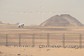 Avion décollant de la piste de l'aéroport Abou Simbel - EGYPTE