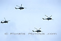 Hélicoptères en vol de la Marine nationale française - FRANCE