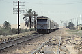 Train longeant la vallée du Nil - EGYPTE