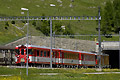 Train en gare d'Oberwald - SUISSE