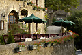 Terrasse du Restaurant La Capitelle à Mirmande - FRANCE