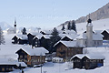 Village de Reckingen sous la neige - SUISSE